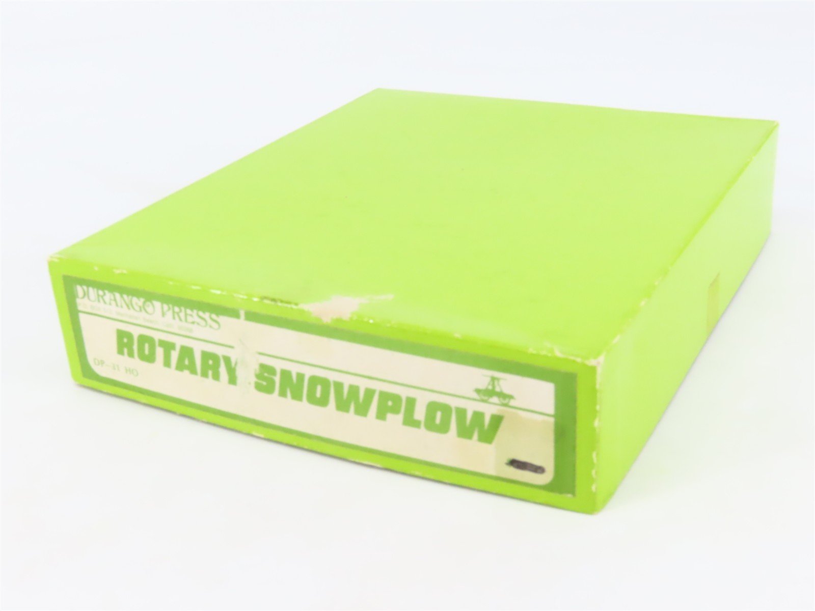 HO Scale Durango Press Kit #DP-31 Undecorated Rotary Snowplow