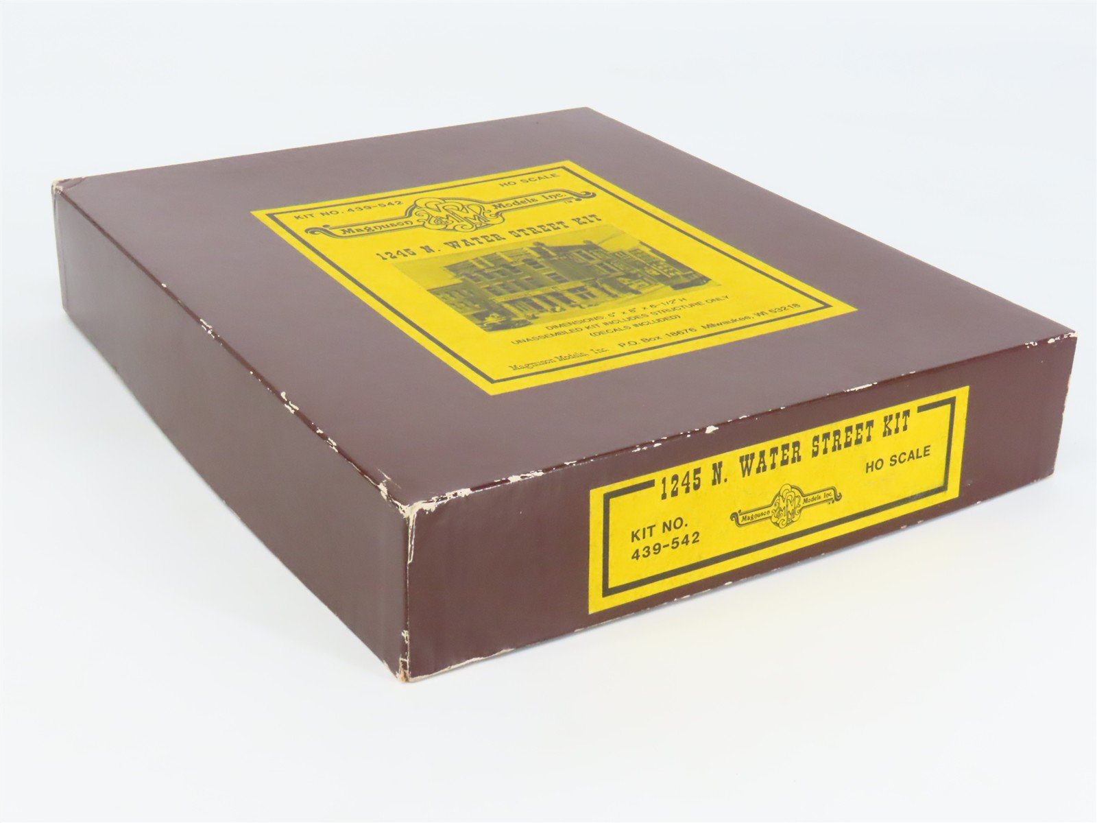 HO Scale Magnuson Models 439-542 1245 N. Water Street Building Kit