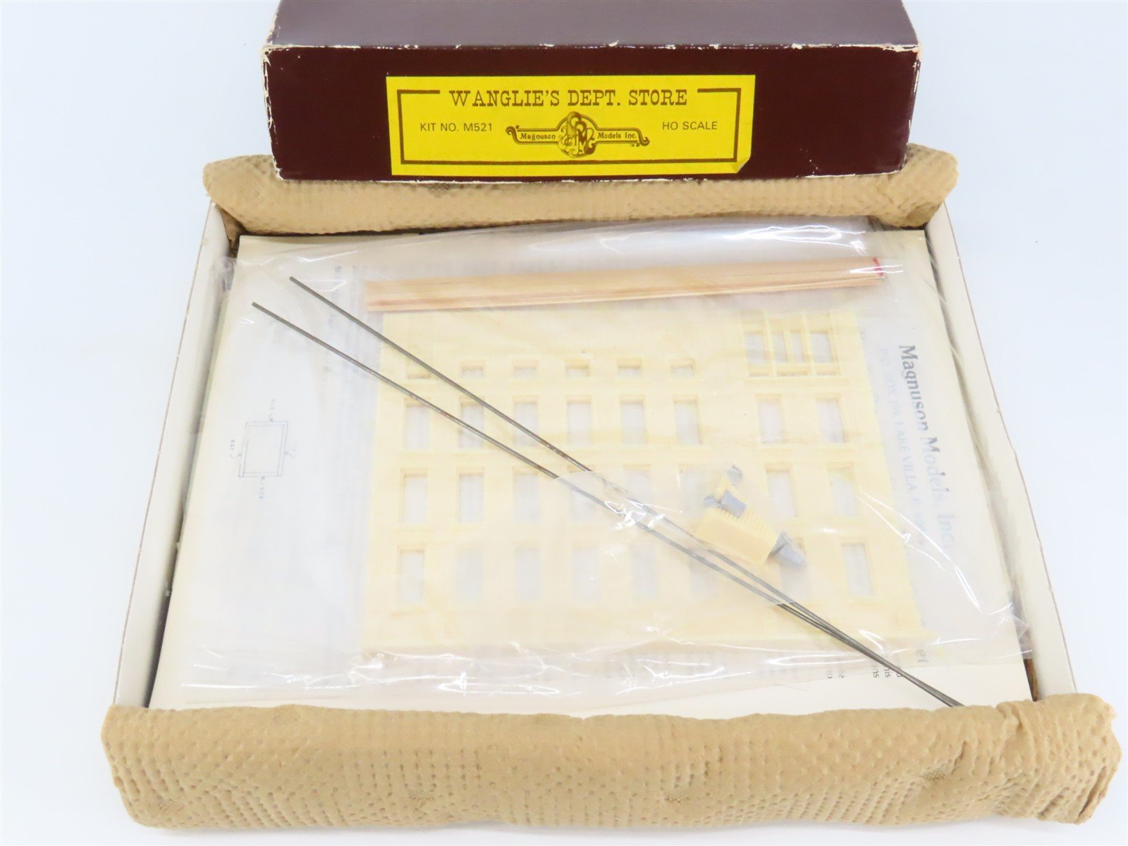 HO Scale Magnuson Models M521 Wanglie's Dept. Store Building Kit