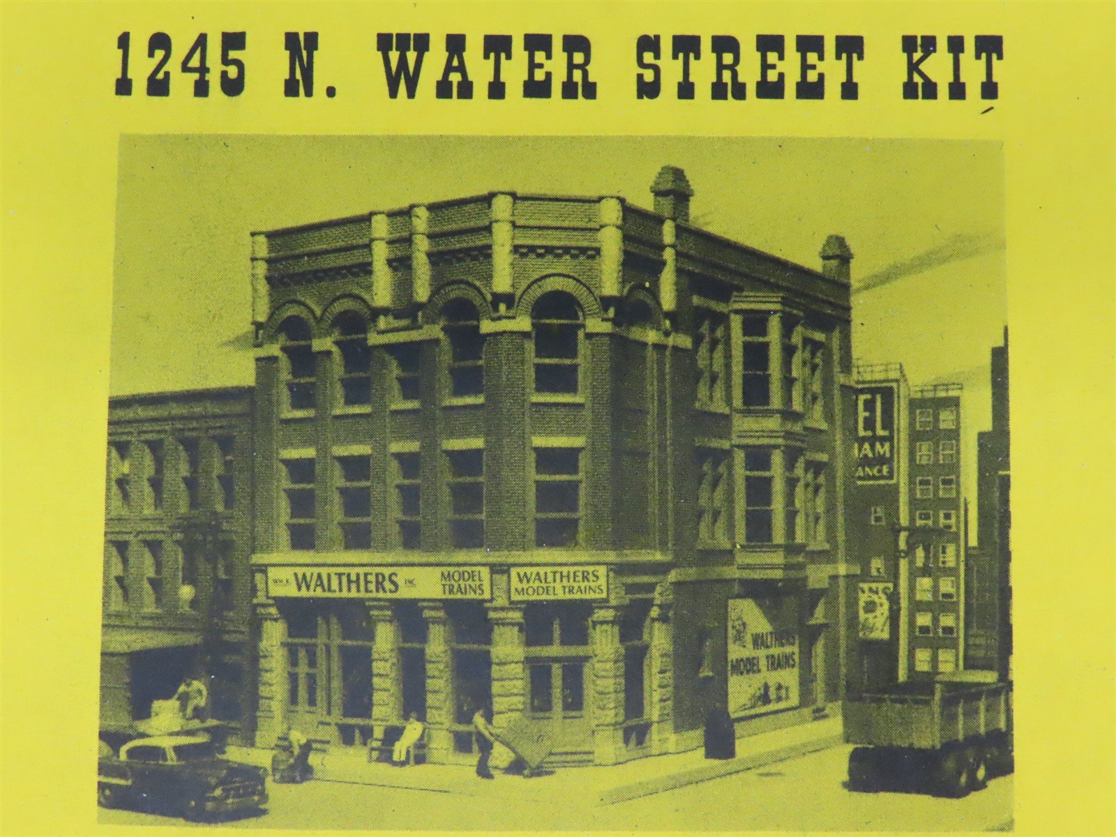 HO Scale Magnuson Models 439-542 1245 N. Water Street Building Kit