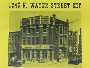 HO Scale Magnuson Models 439-542 1245 N. Water Street Building Kit