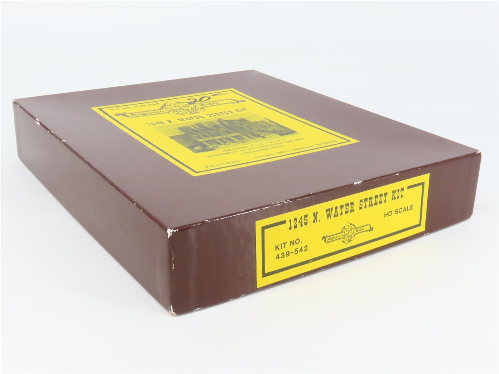 HO Scale Magnuson Models 439-542 1245 N. Water Street Building Kit