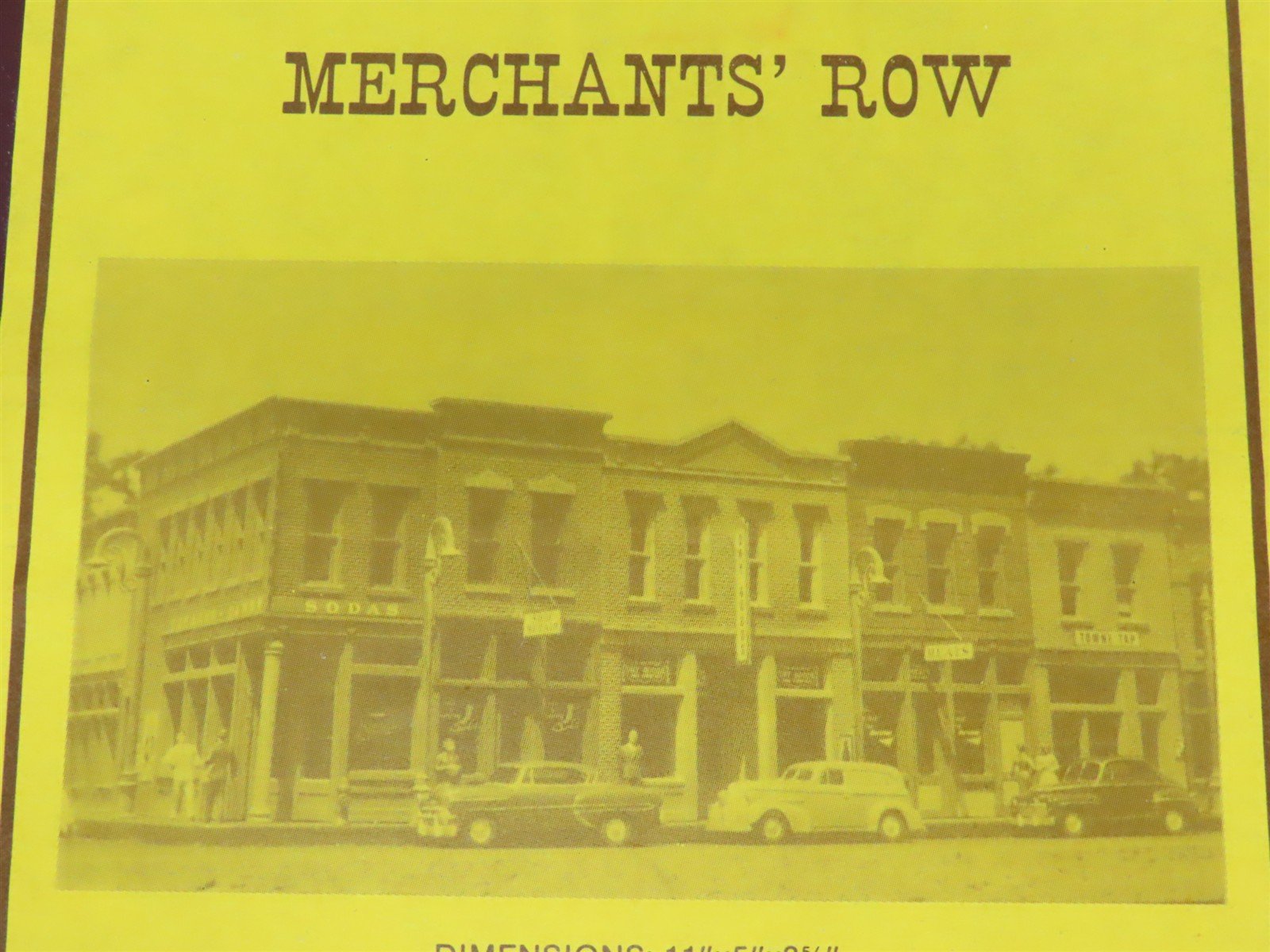 HO Scale Magnuson Models M534 Merchants' Row Building Kit