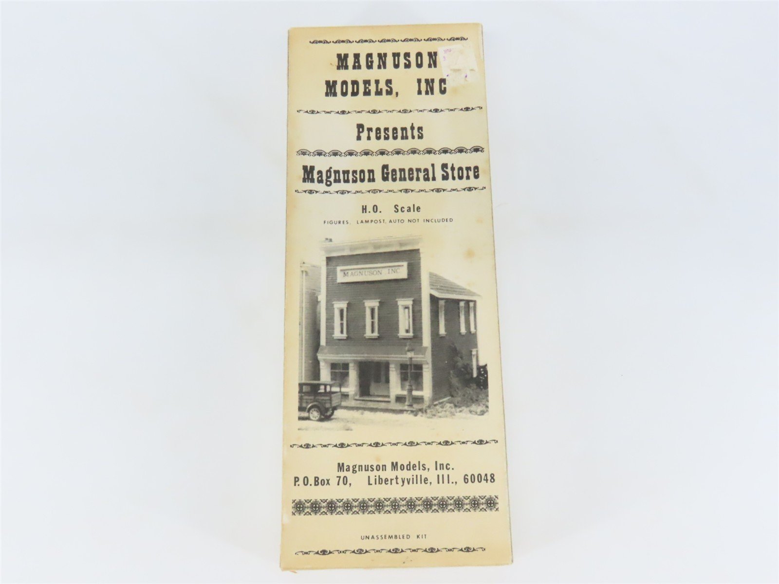 HO Scale Magnuson Models M503 Magnuson General Store Building Kit