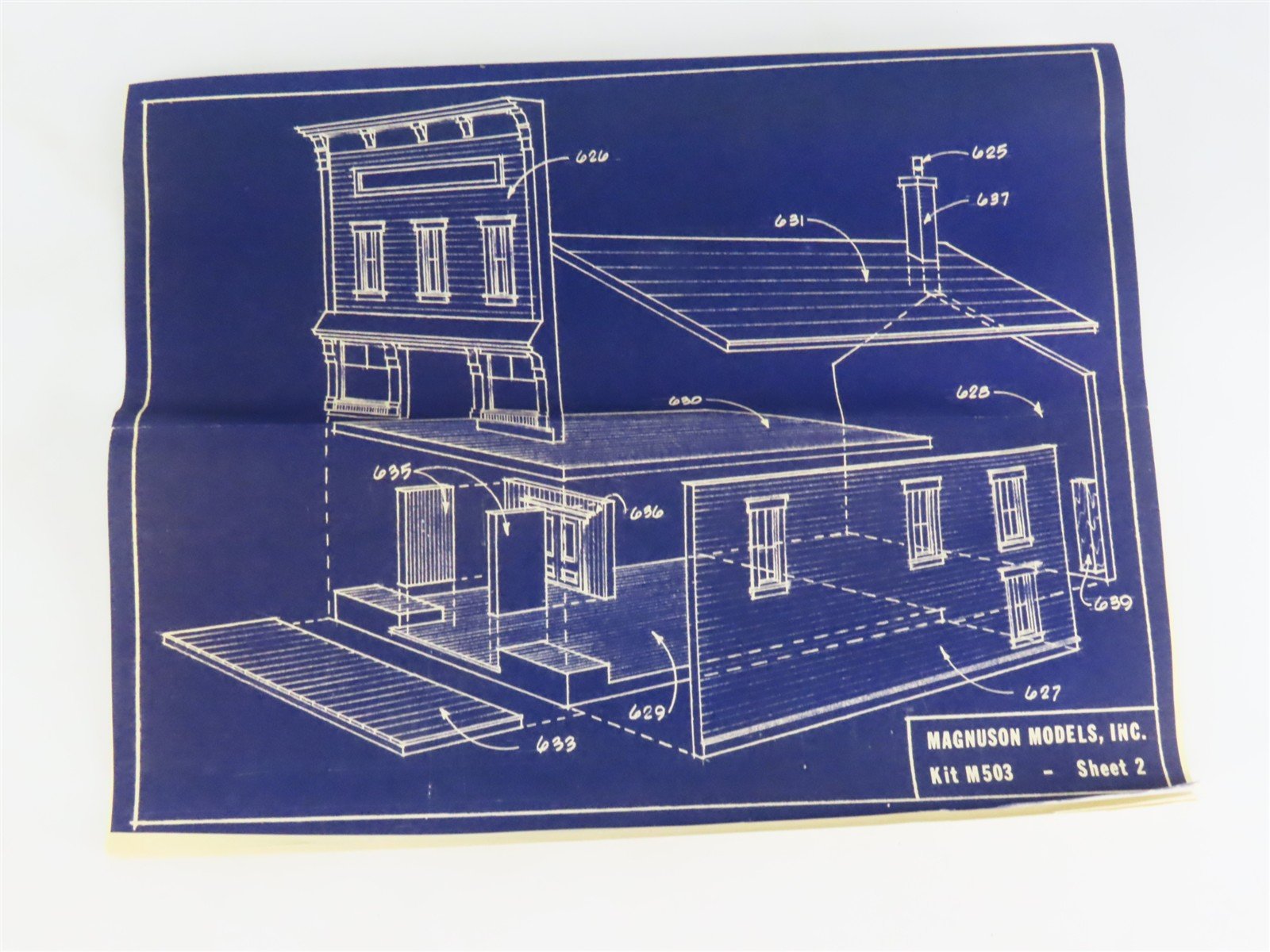 HO Scale Magnuson Models M503 Magnuson General Store Building Kit