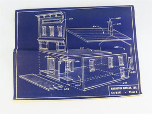 HO Scale Magnuson Models M503 Magnuson General Store Building Kit