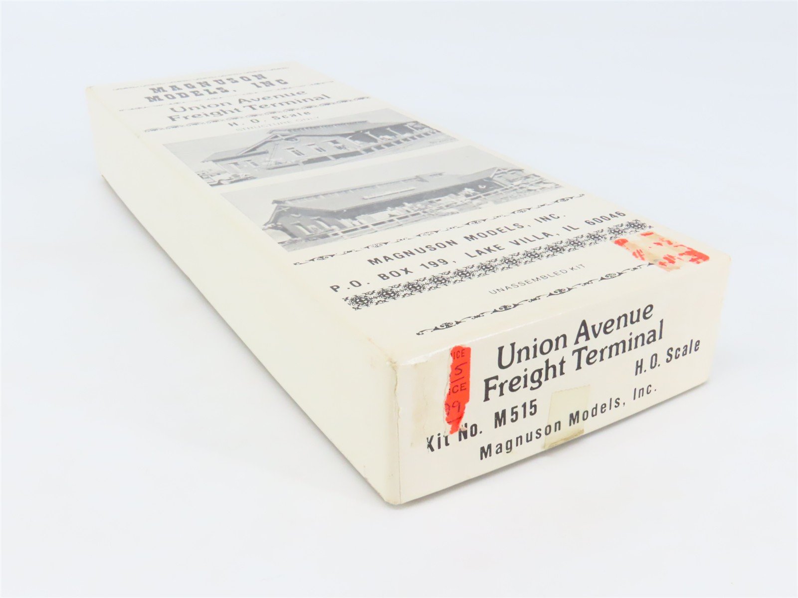 HO Scale Magnuson Models M515 Union Avenue Freight Terminal Building Kit