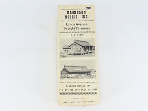 HO Scale Magnuson Models M515 Union Avenue Freight Terminal Building Kit