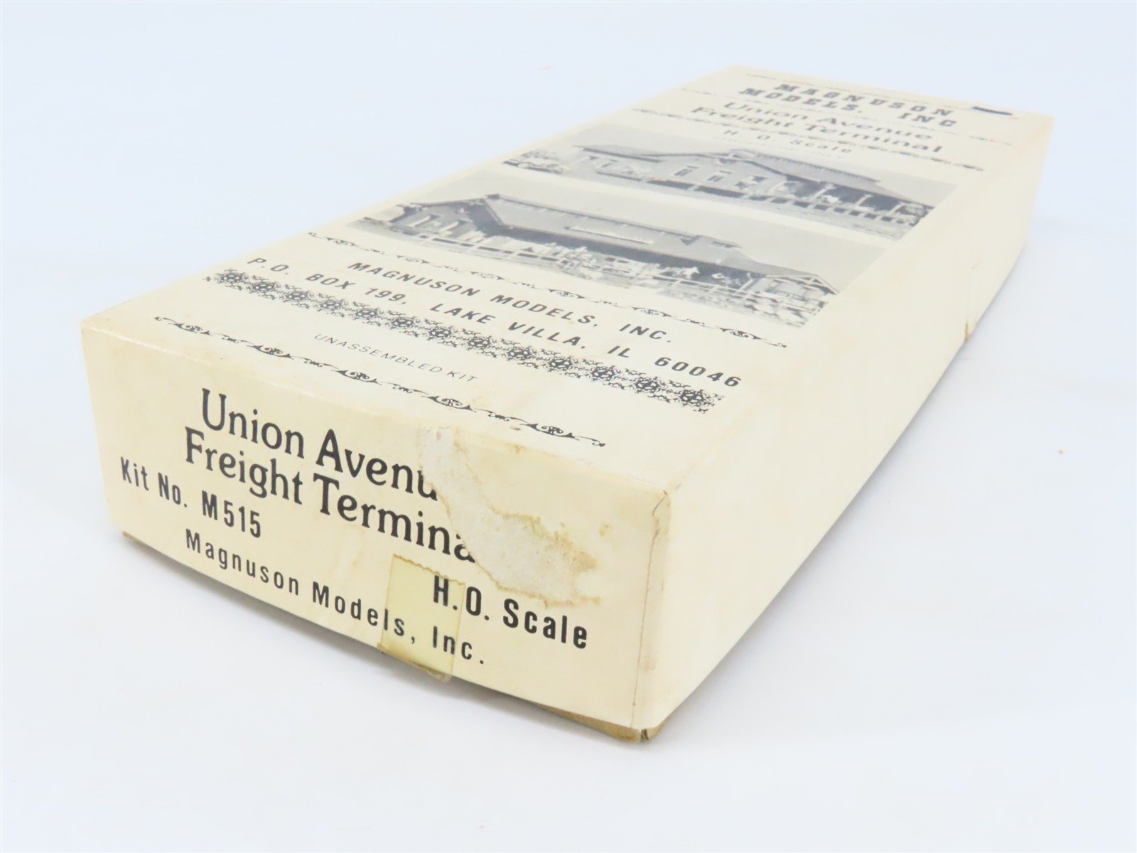 HO Scale Magnuson Models M515 Union Avenue Freight Terminal Building Kit