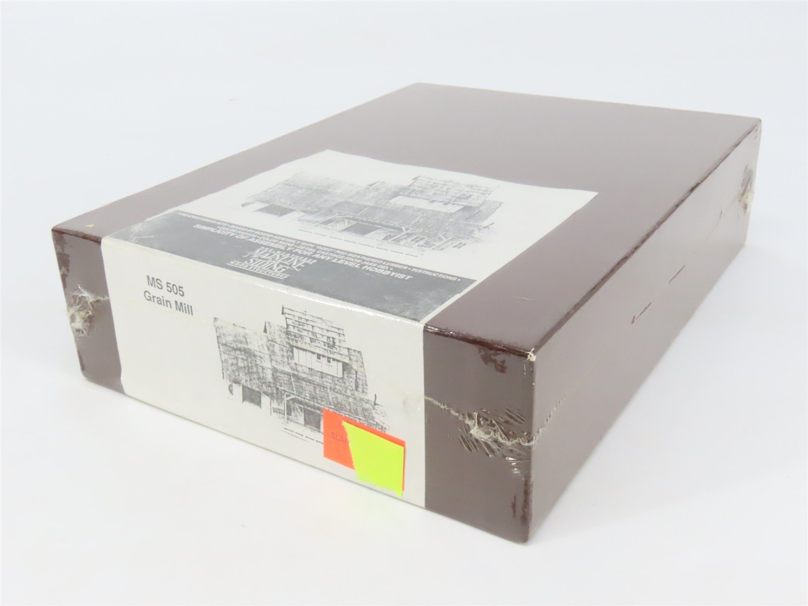 HO Scale Mainline & Siding MS 505 Grain Mill Building Craftsman Kit SEALED