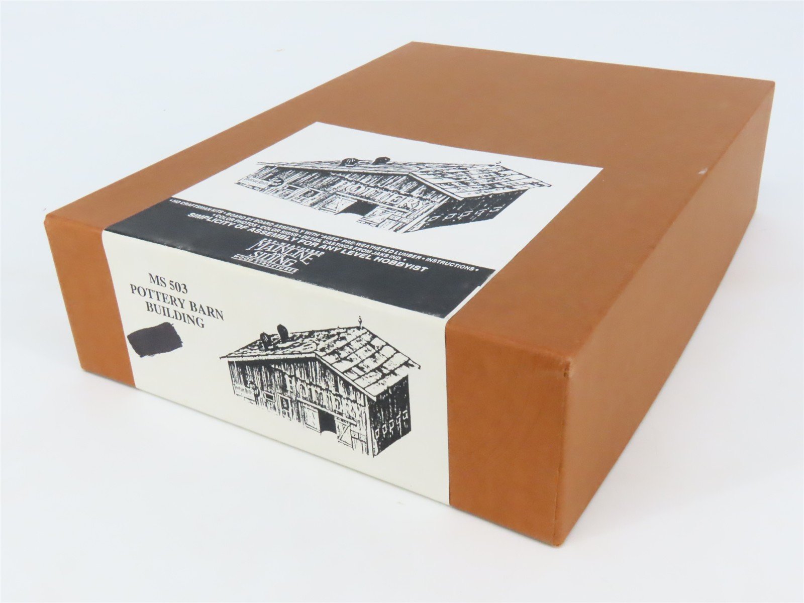 HO Scale Mainline & Siding MS 503 Pottery Barn Building Craftsman Kit