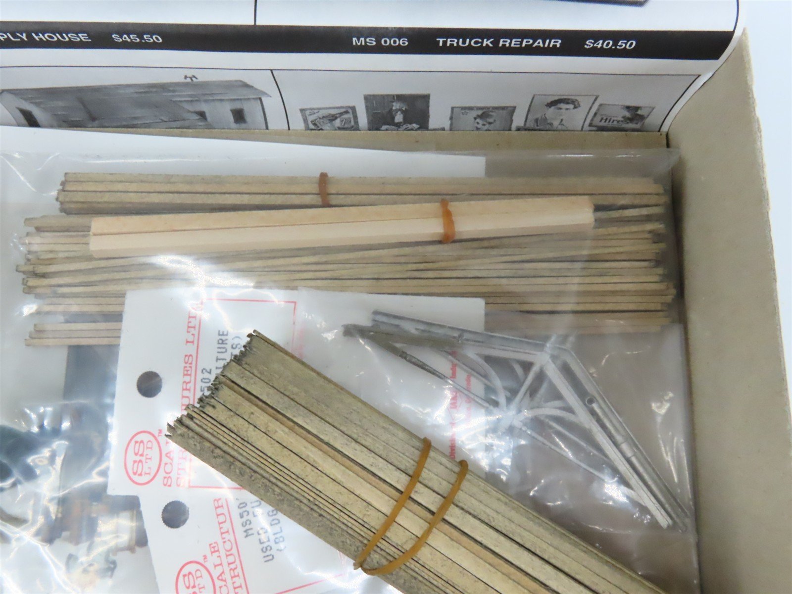 HO Scale Mainline & Siding MS 502 Used Furniture Building Craftsman Kit