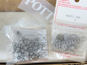 HO Scale Mainline & Siding MS 503 Pottery Barn Accessories Kit