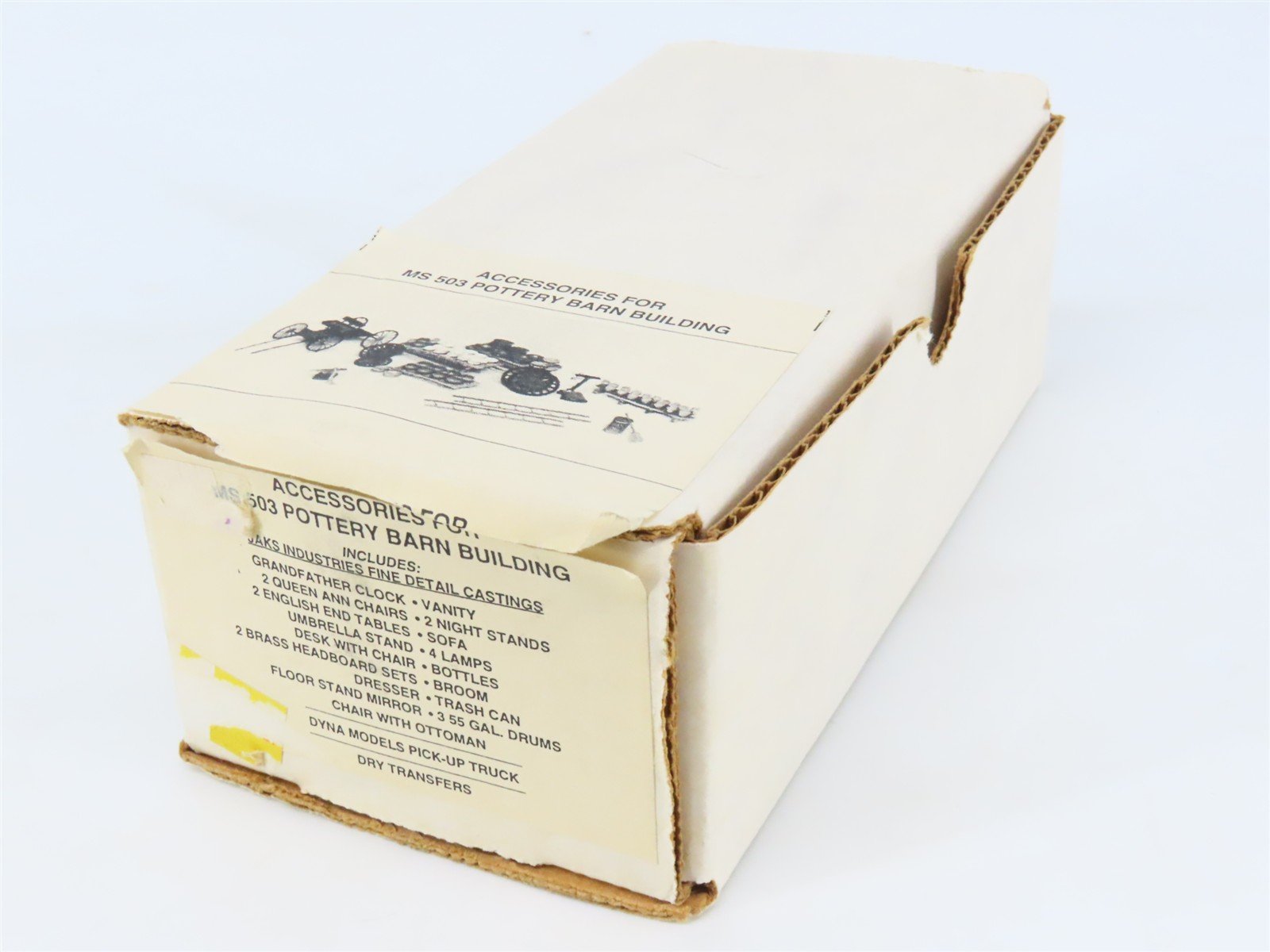HO Scale Mainline & Siding MS 503 Pottery Barn Accessories Kit