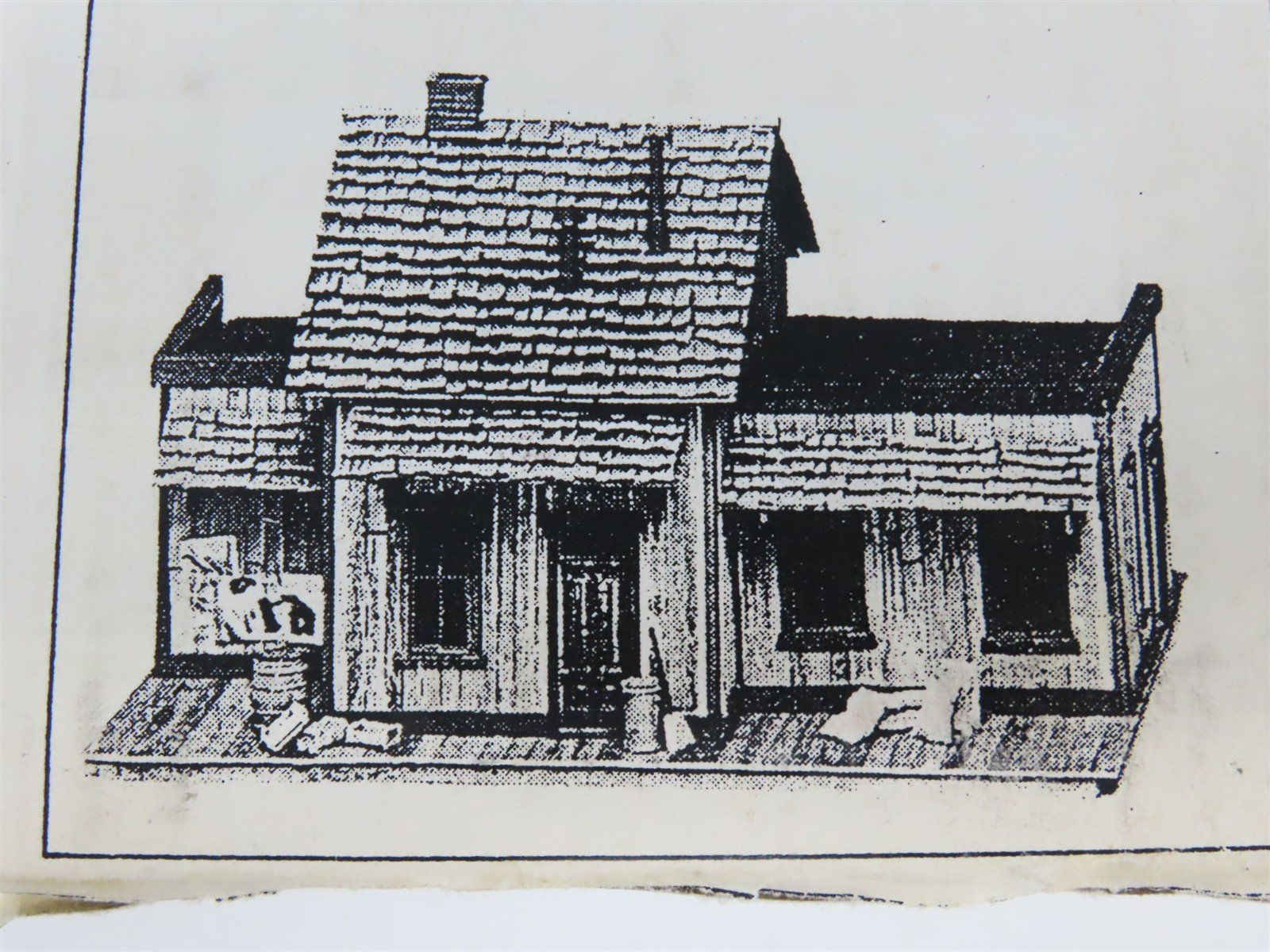 HO Scale Mainline & Siding MS 001 Eating House Building Craftsman Kit