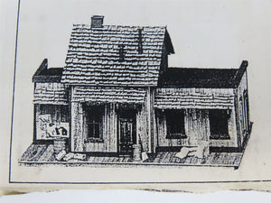 HO Scale Mainline & Siding MS 001 Eating House Building Craftsman Kit