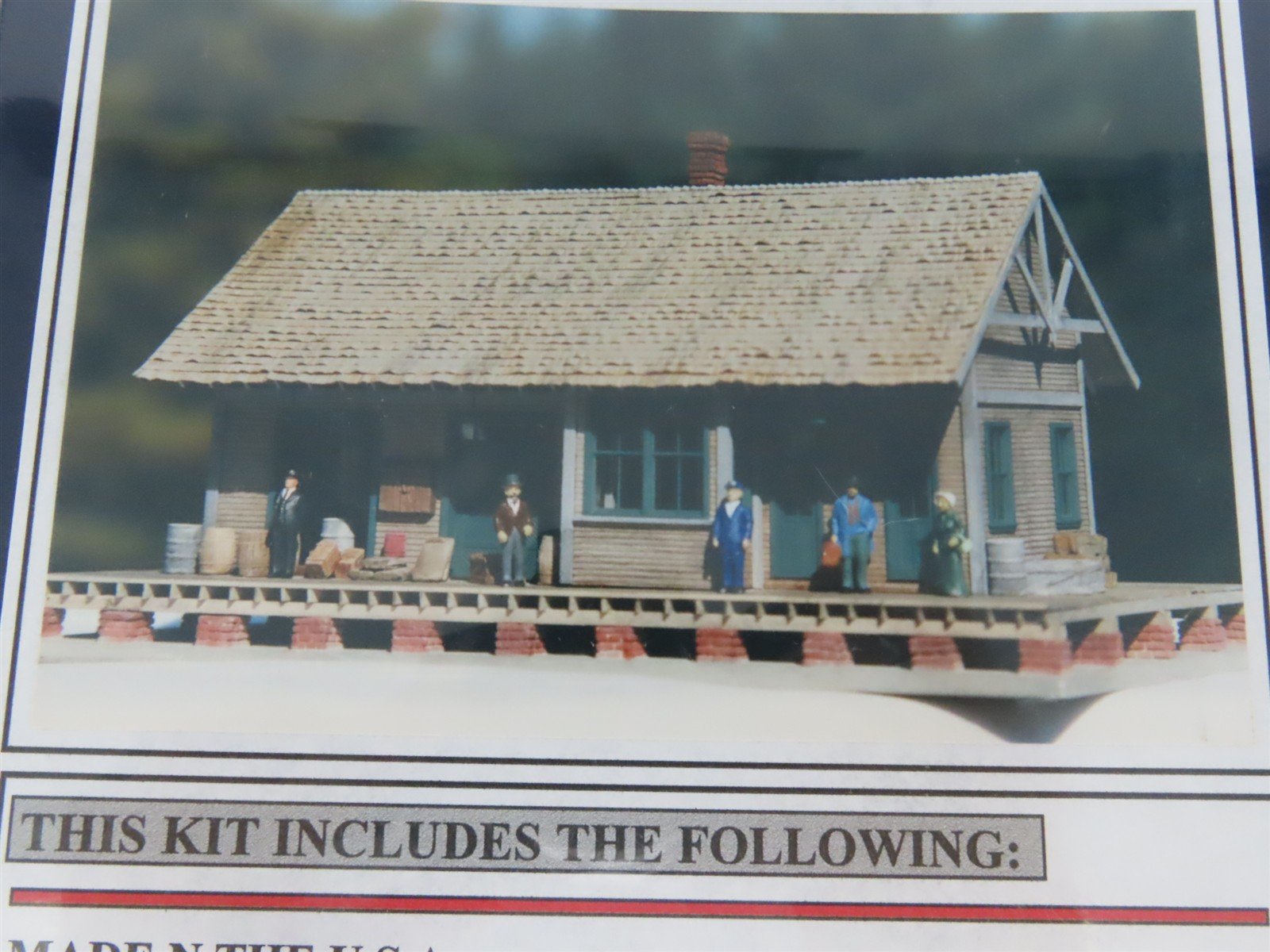 HO Scale Micro-Scale MS-J 603 Jennings Bros. Lopez Station Building Kit SEALED
