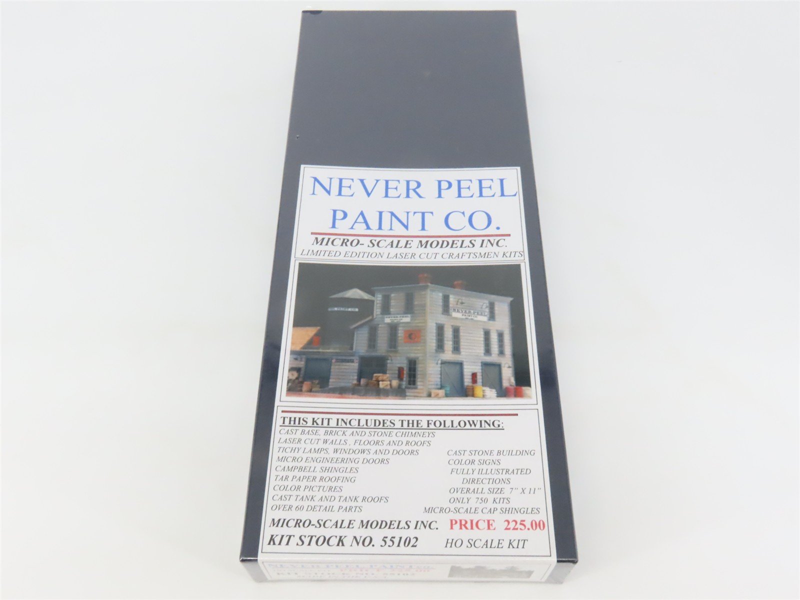 HO Scale Micro-Scale 55102 Never Peel Paint Co. Building Kit SEALED