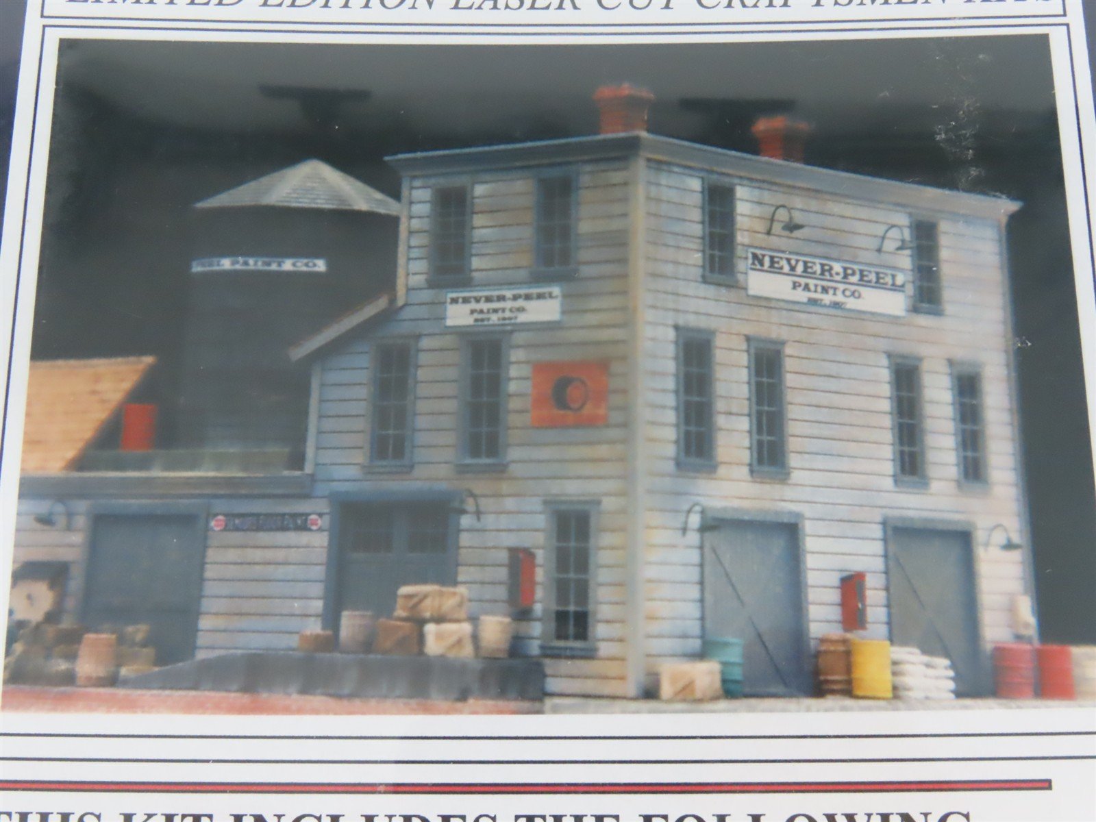 HO Scale Micro-Scale 55102 Never Peel Paint Co. Building Kit SEALED