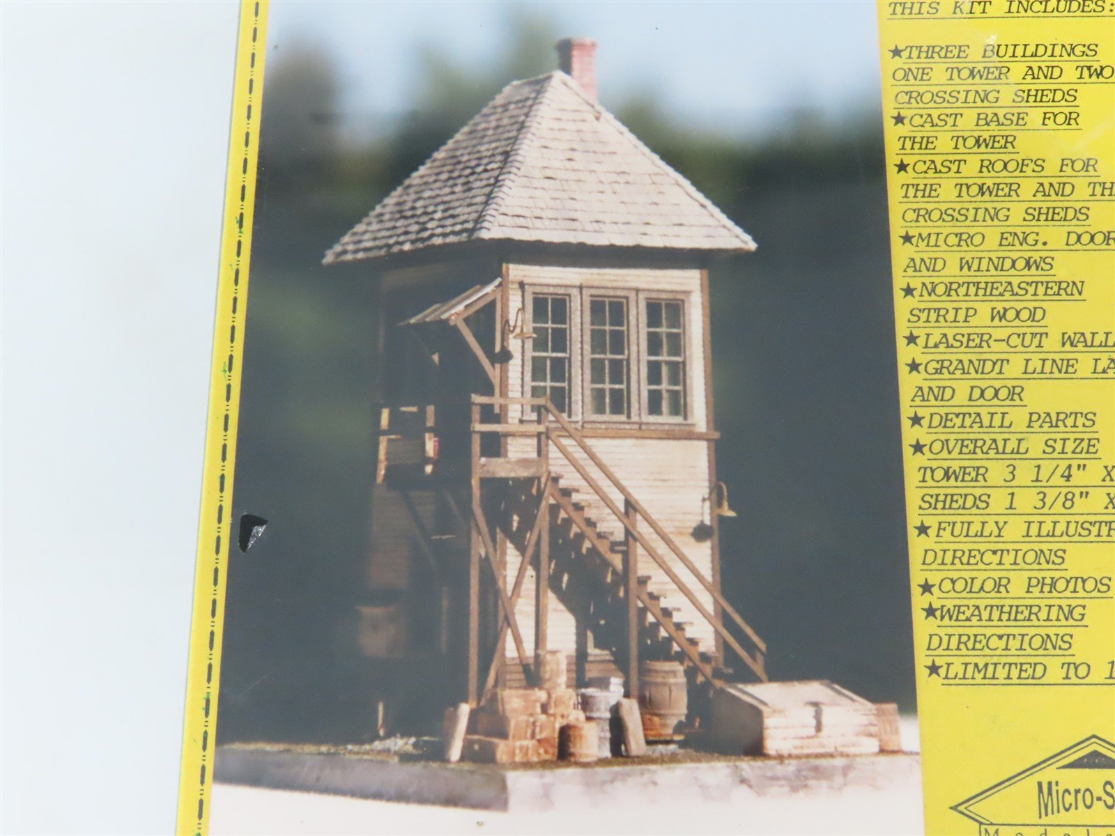 HO Scale Micro-Scale MS-W009 Wintersrun Tower Building Kit SEALED