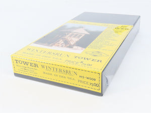 HO Scale Micro-Scale MS-W009 Wintersrun Tower Building Kit SEALED