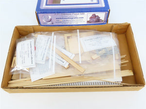 HO Scale Frenchie Gratts 101 A.R. Gilmore Feed Mill Building Kit