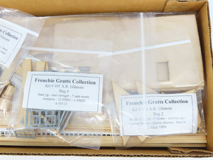 HO Scale Frenchie Gratts 101 A.R. Gilmore Feed Mill Building Kit