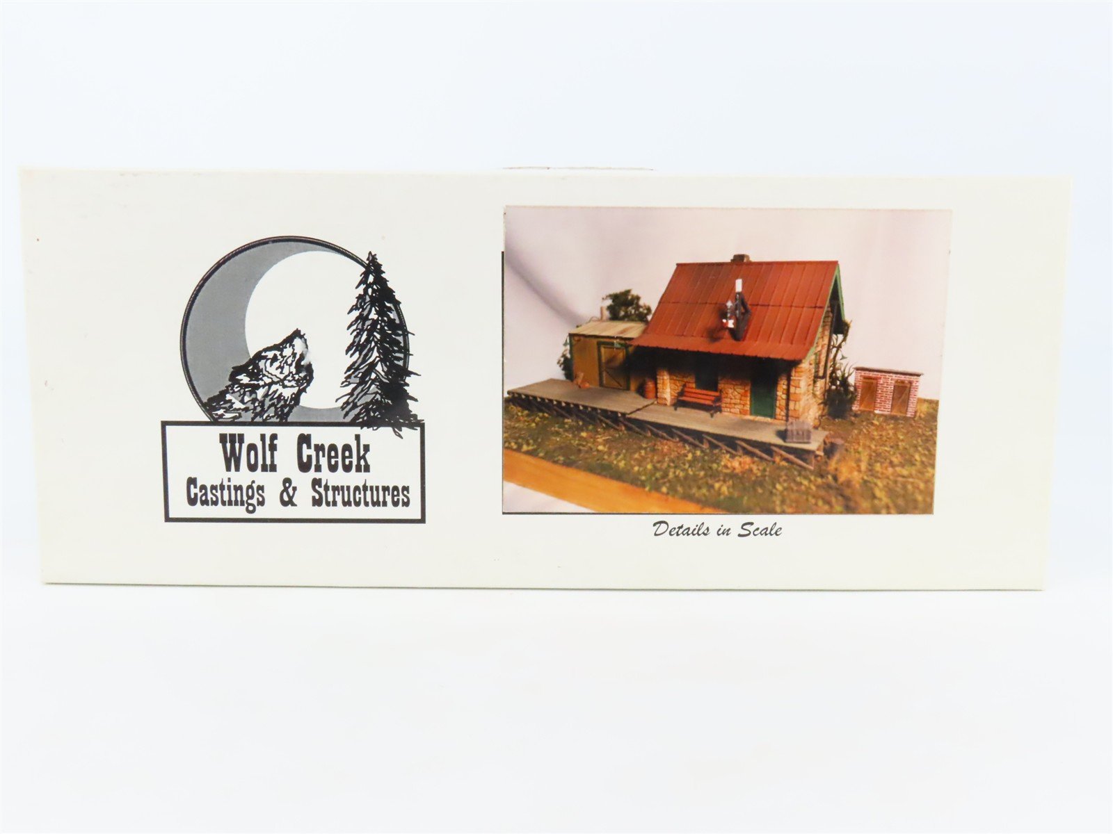 HO Scale Wolf Creek 101 Depot & Freight House Building Kit