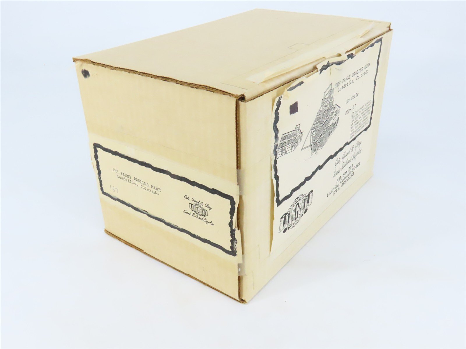 HO Scale GGG BLD-157 The Fanny Rawlins Mine Building Kit