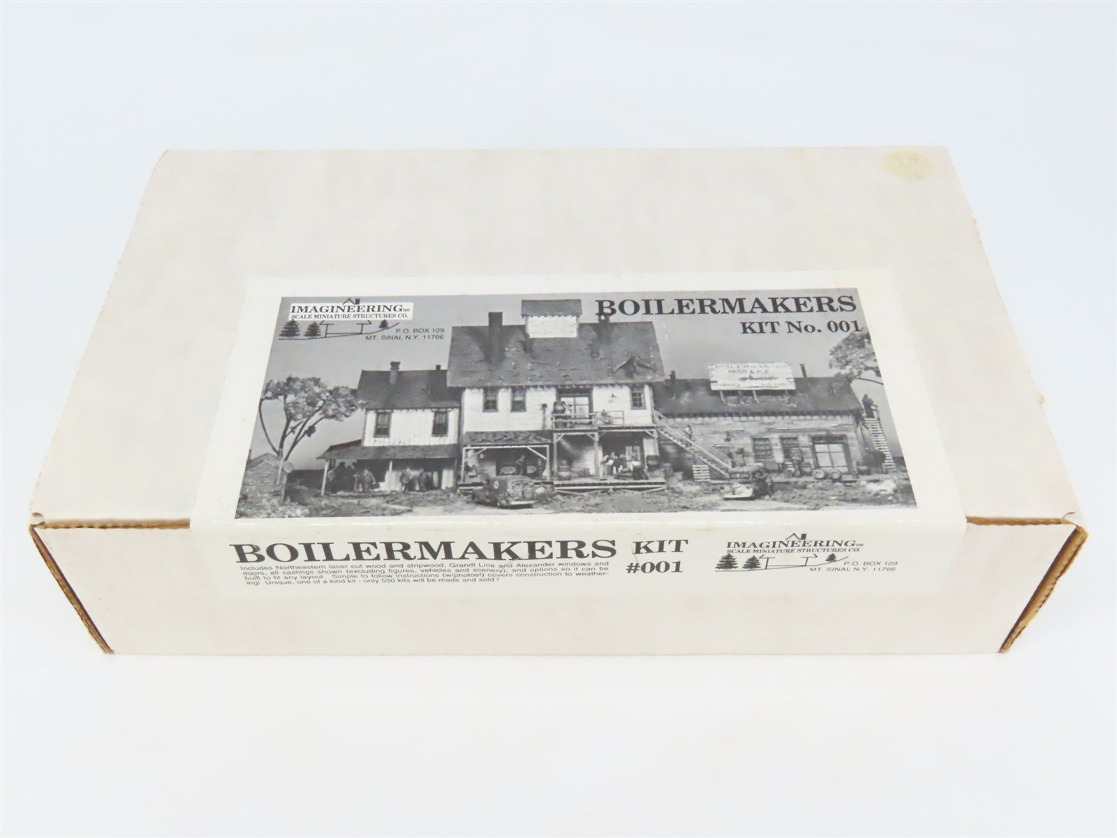 HO Scale Imagineering 001 Boilmakers Building Kit