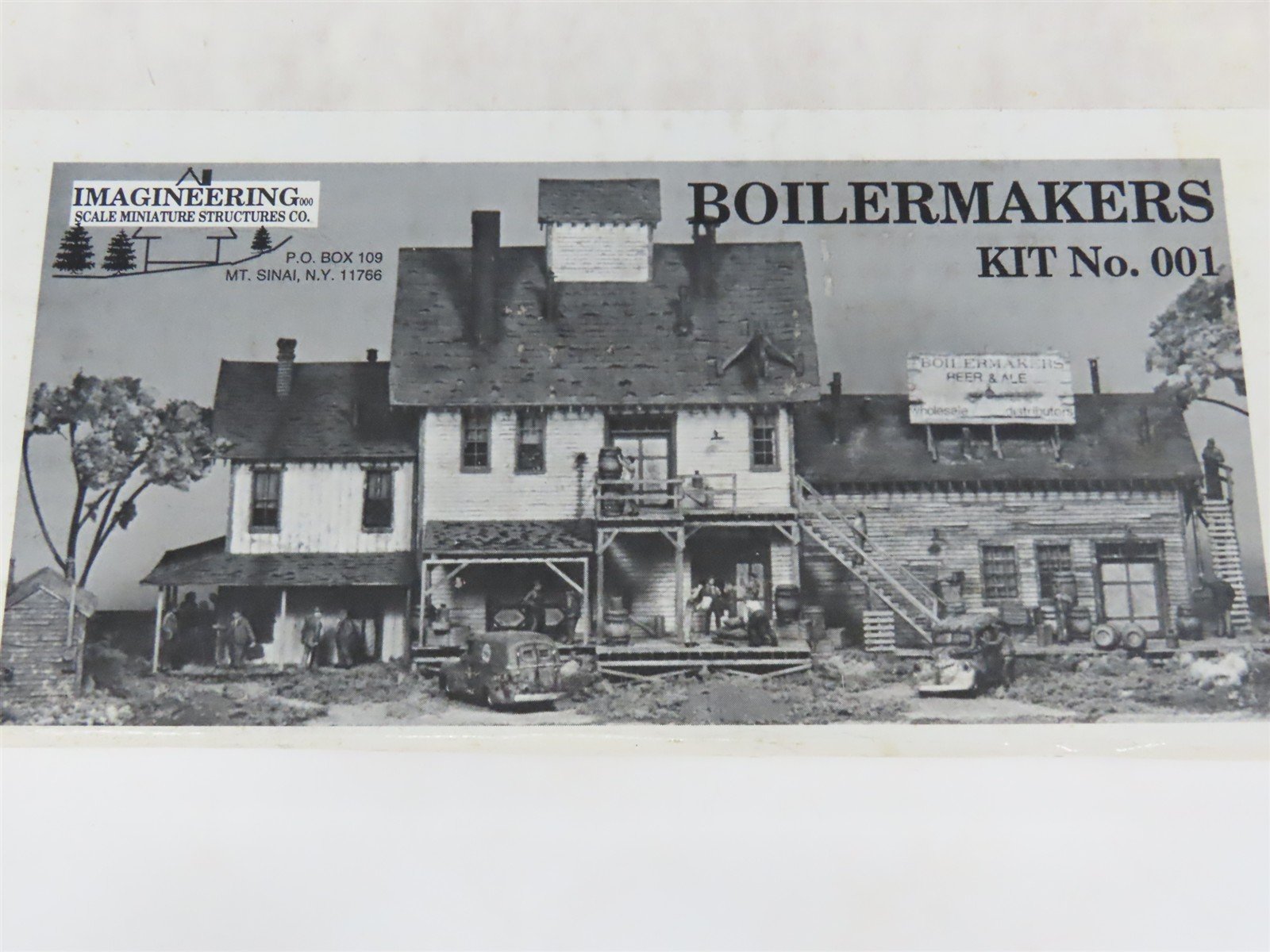 HO Scale Imagineering 001 Boilmakers Building Kit