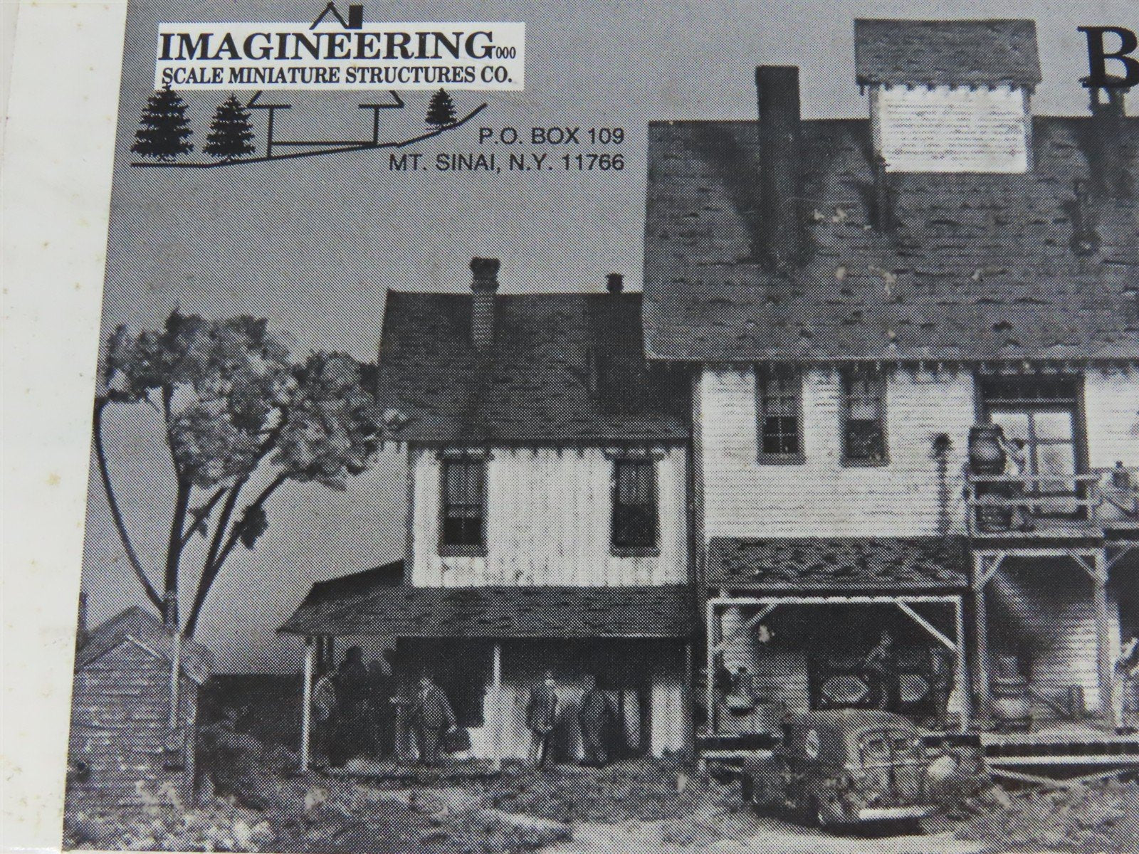 HO Scale Imagineering 001 Boilmakers Building Kit