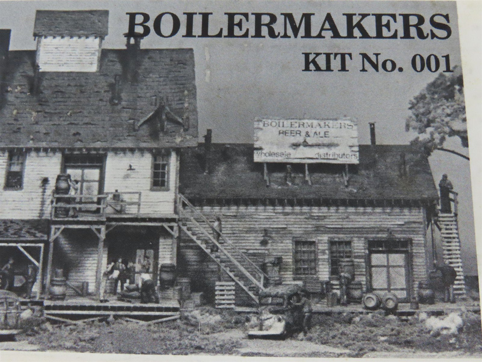 HO Scale Imagineering 001 Boilmakers Building Kit