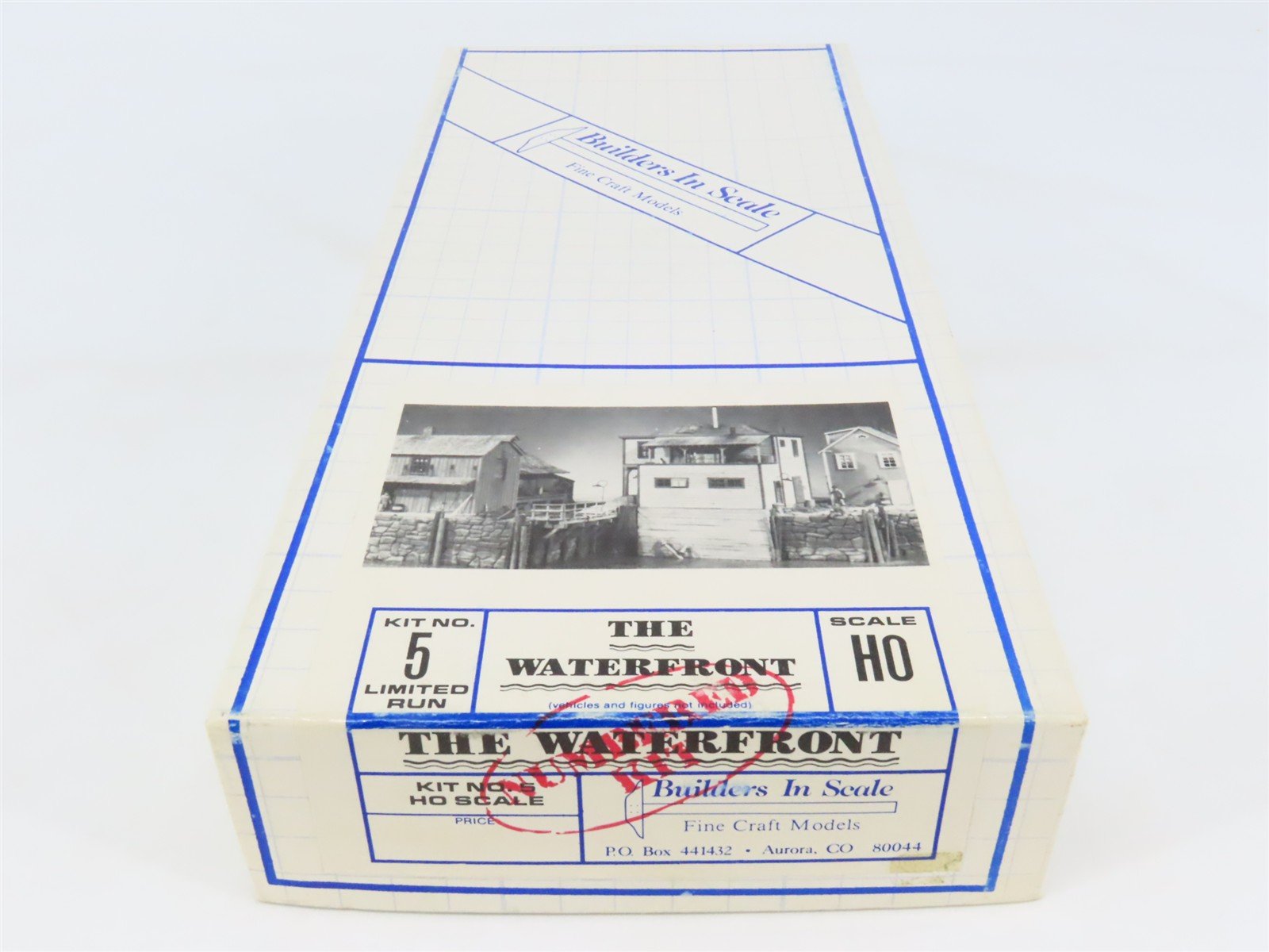 HO Scale Builders in Scale 5 The Waterfront Building Kit
