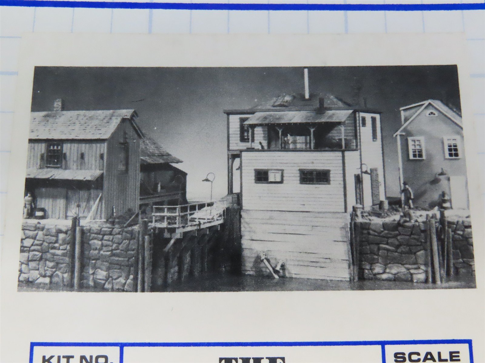 HO Scale Builders in Scale 5 The Waterfront Building Kit
