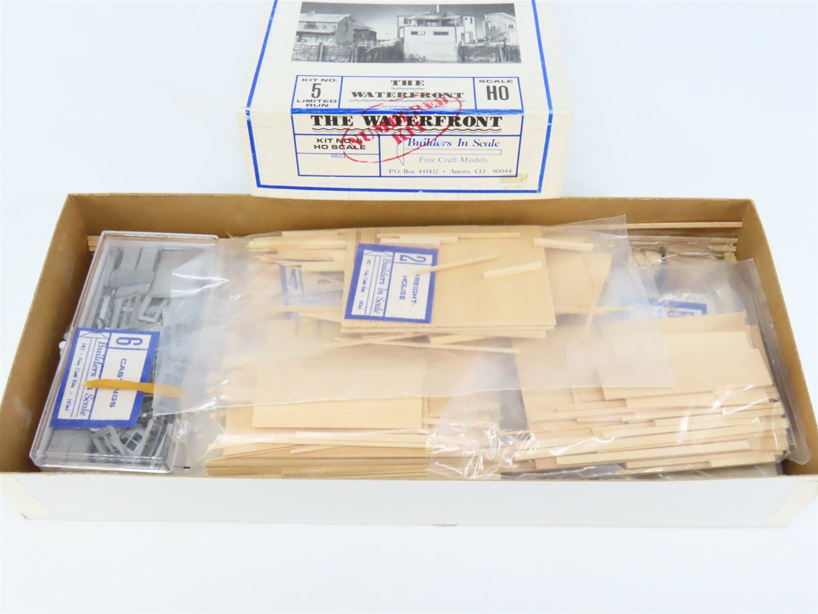HO Scale Builders in Scale 5 The Waterfront Building Kit