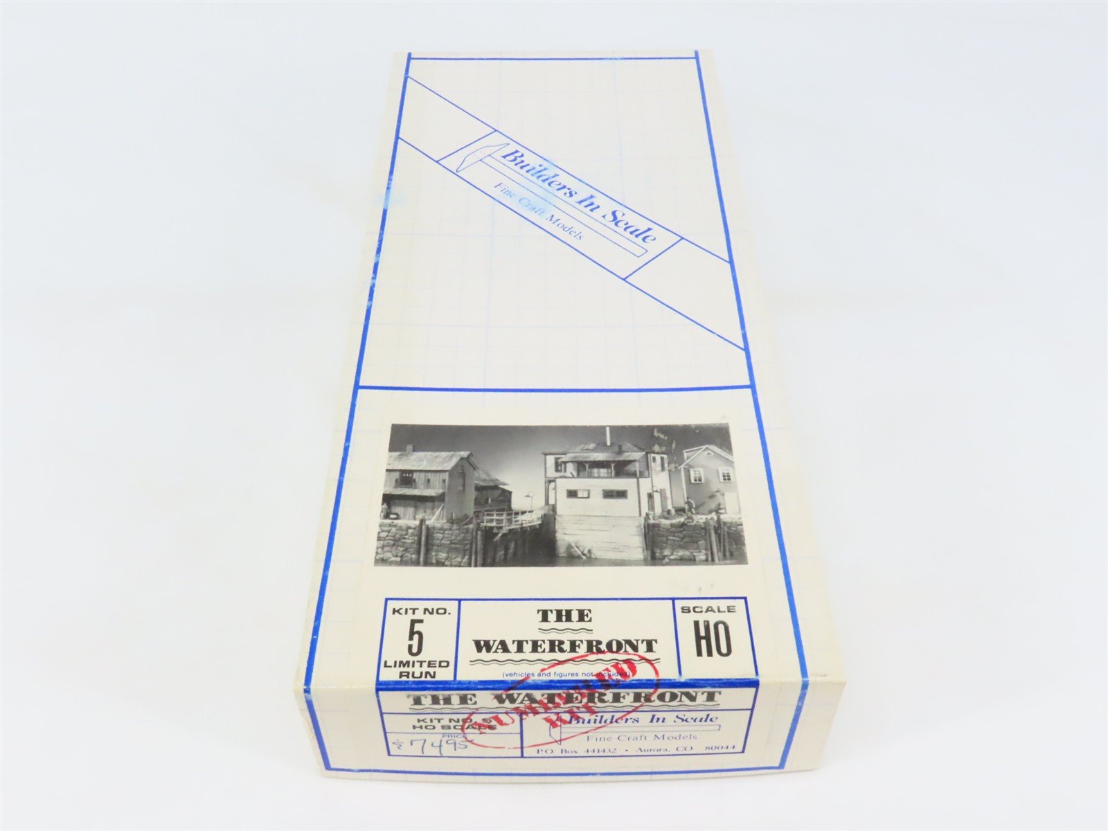 HO Scale Builders in Scale 5 The Waterfront Building Kit