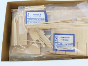 HO Scale Builders in Scale 5 The Waterfront Building Kit