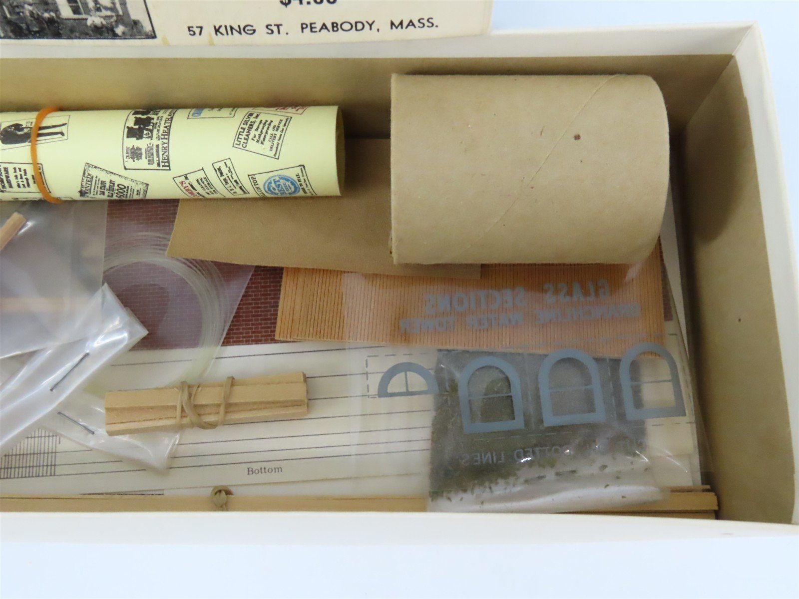 HO/HOn3 Scale Fine Scale Miniatures 25 Branchline Water Tower Building Kit