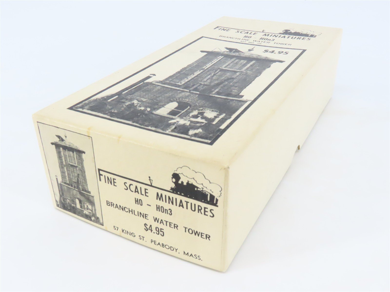 HO/HOn3 Scale Fine Scale Miniatures 25 Branchline Water Tower Building Kit