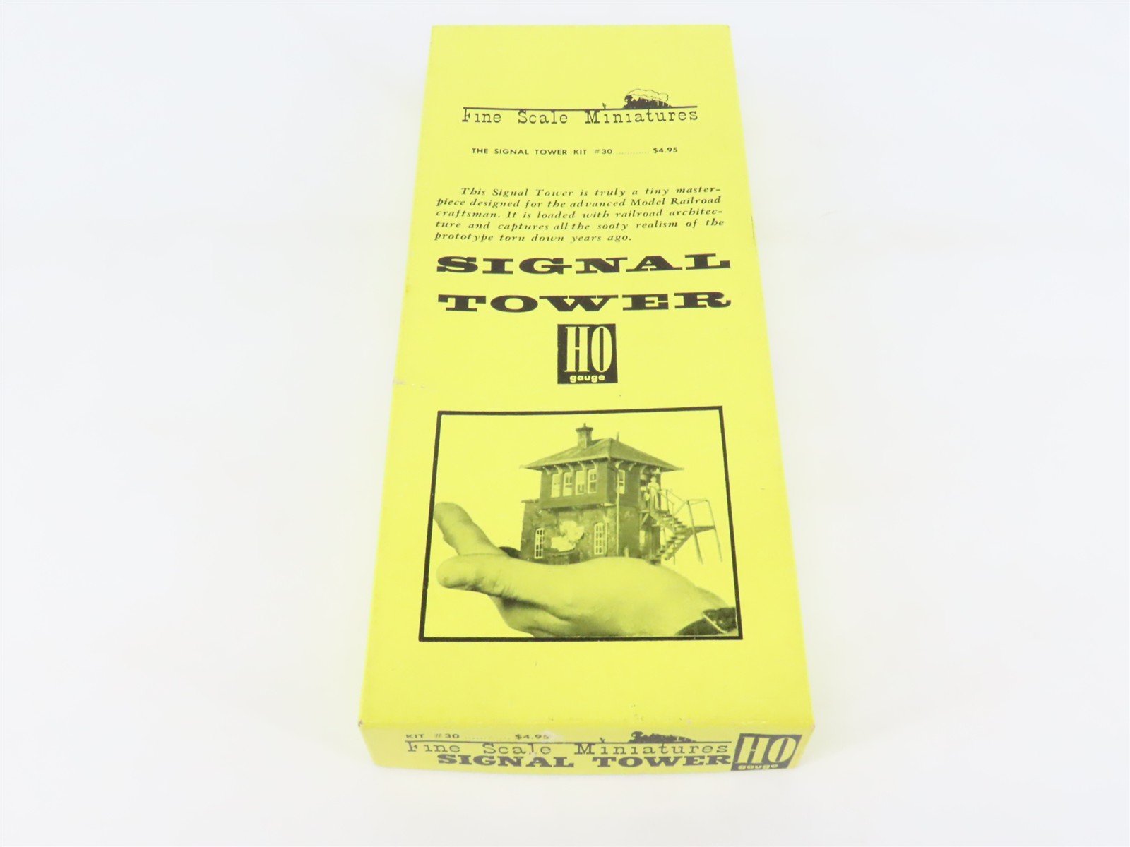 HO Scale Fine Scale Miniatures 30 Signal Tower Building Kit