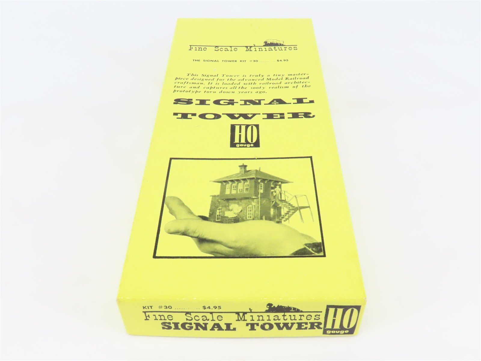 HO Scale Fine Scale Miniatures 30 Signal Tower Building Kit