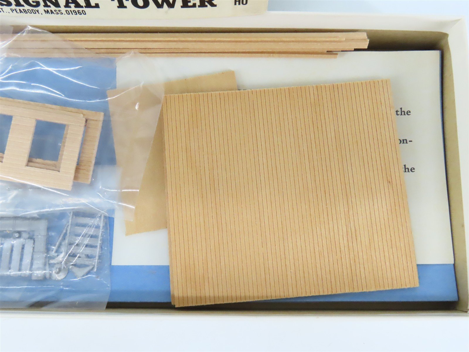 HO Scale Fine Scale Miniatures 30 Signal Tower Building Kit
