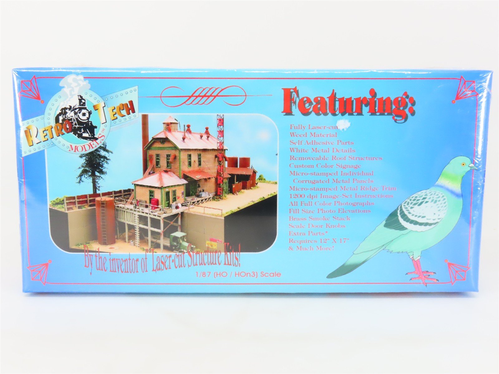 HO Scale Retro Tech 105-76/125 Harry Ziddler Co. Fine Furniture Building Kit