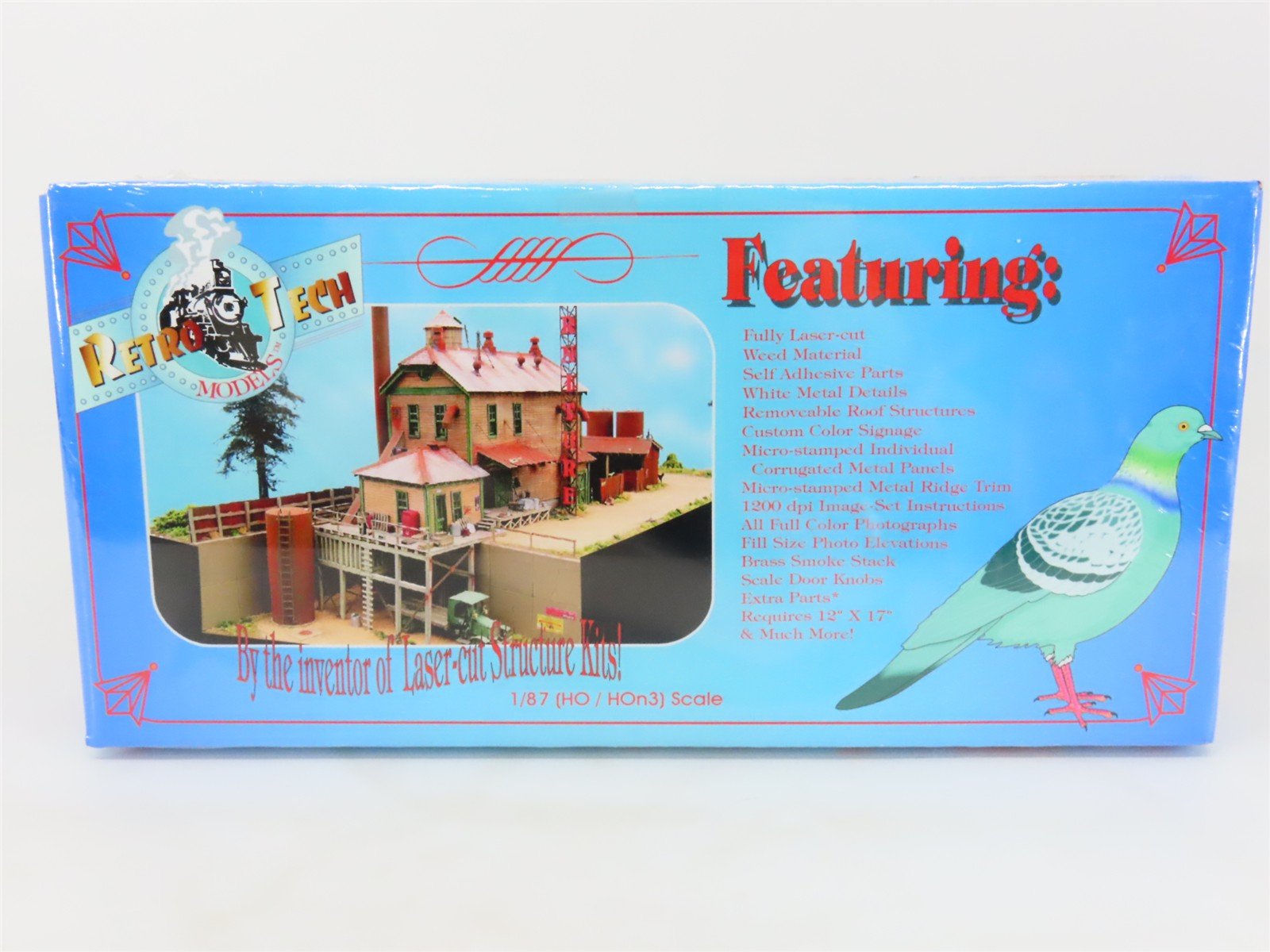 HO Scale Retro Tech 105-93/125 Harry Ziddler Co. Fine Furniture Building Kit