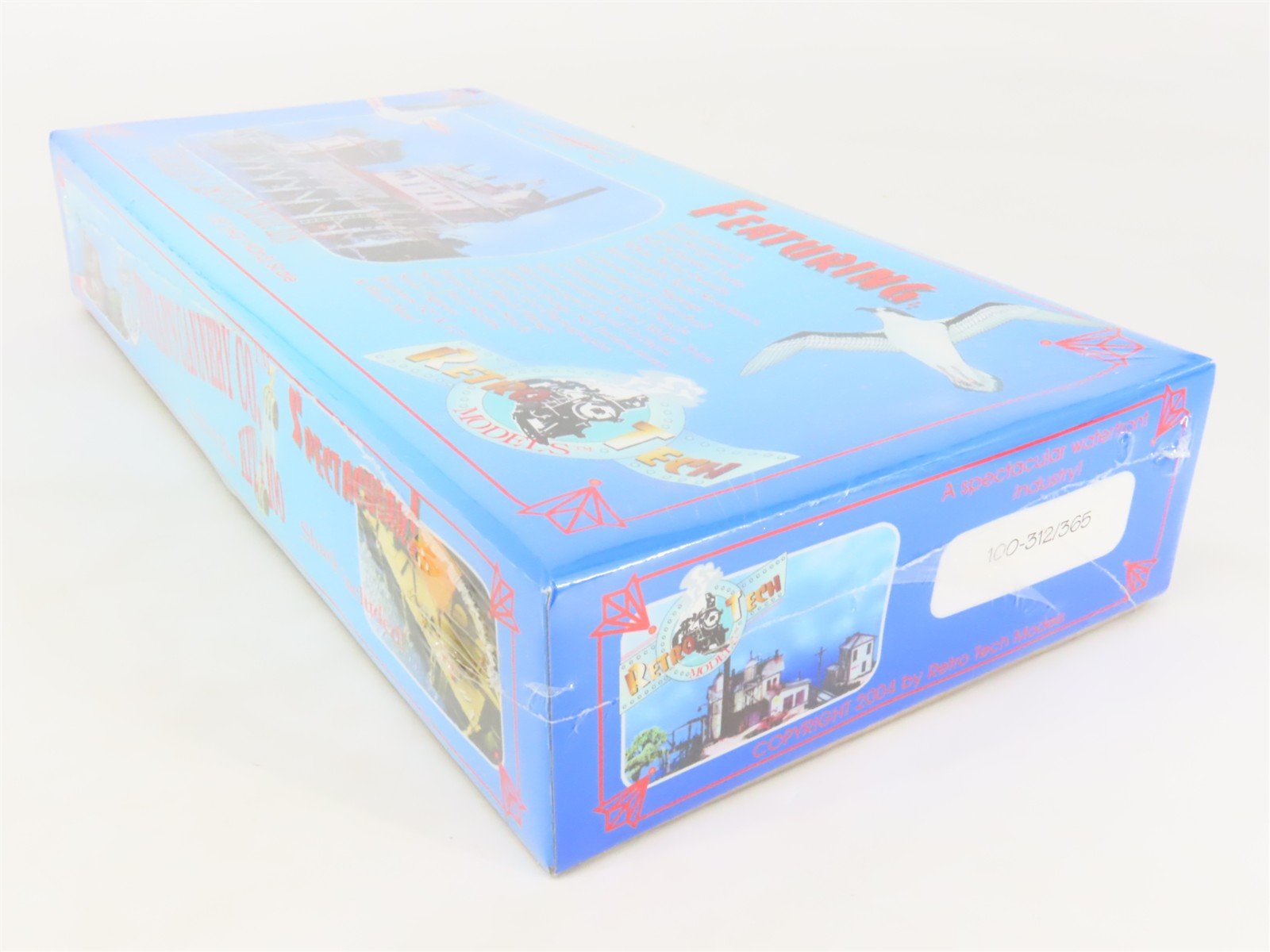 HO Scale Retro Tech 100-312/365 Finian's Cannery Co. Building Kit SEALED