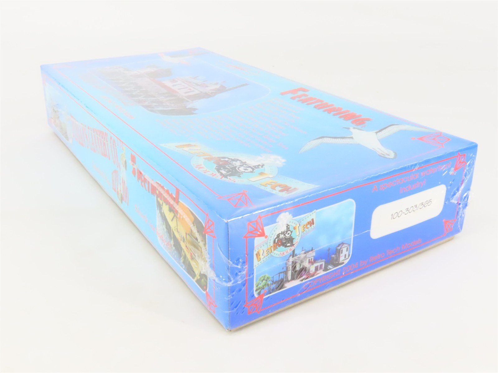 HO Scale Retro Tech 100-303/365 Finian's Cannery Co. Building Kit SEALED