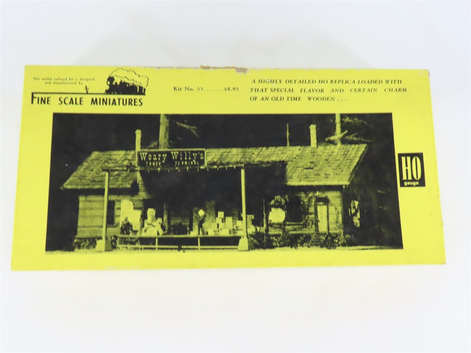 HO Scale Fine Scale Miniatures 55 Weary Willy's Truck Terminal Building Kit