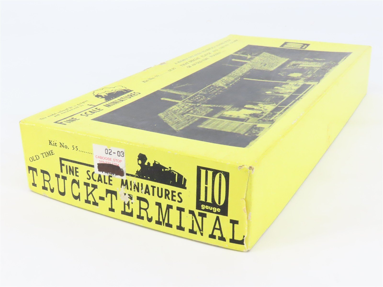 HO Scale Fine Scale Miniatures 55 Weary Willy's Truck Terminal Building Kit