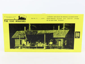 HO Scale Fine Scale Miniatures 55 Weary Willy's Truck Terminal Building Kit